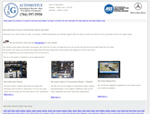 Tablet Screenshot of jsgautomotive.com